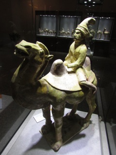 Statue of a Foreign Merchant, Tang Dynasty.